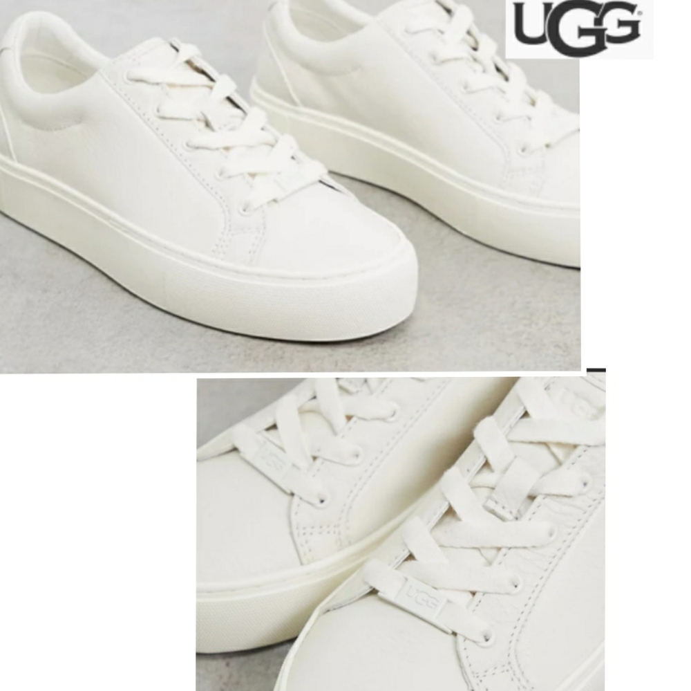 COPY - UGG ZILO LEATHER CASUAL SNEAKERS